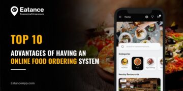 Advantages of food ordering system Eatance