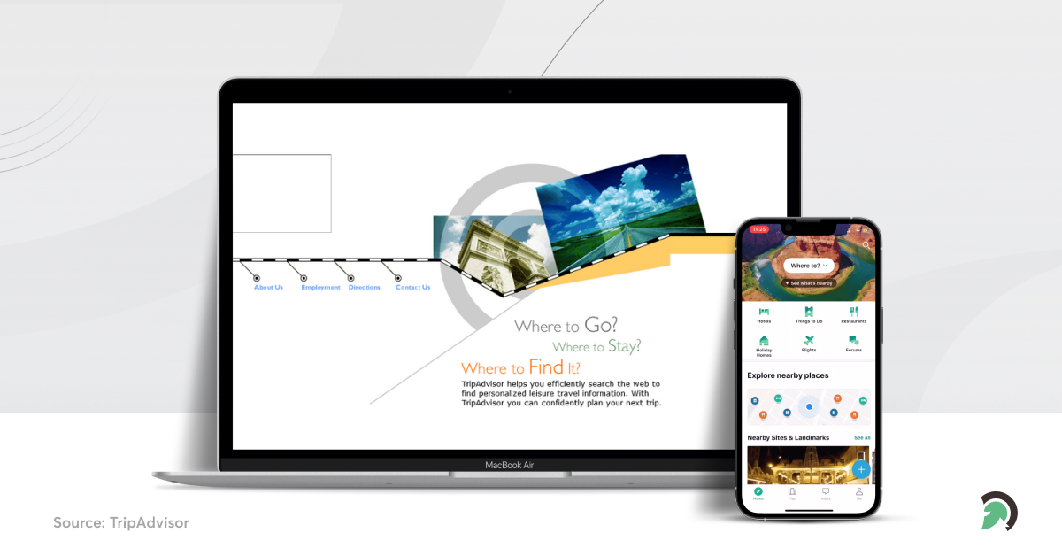 TripAdvisor Converting Website into Mobile App