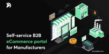 Self-service B2B eCommerce portal for Manufacturers