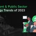 Government & public sector technology trends