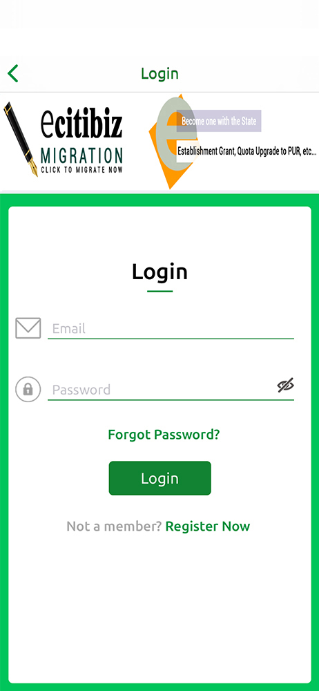 eCitibiz – Ministry of Interiors Key features