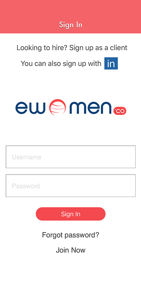 eWomen Key features