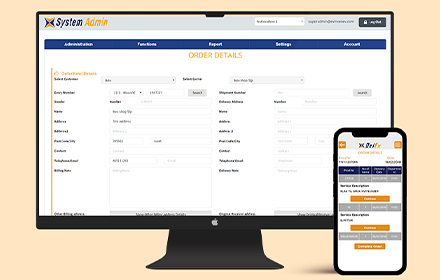 DelEx – Application System For Logistics